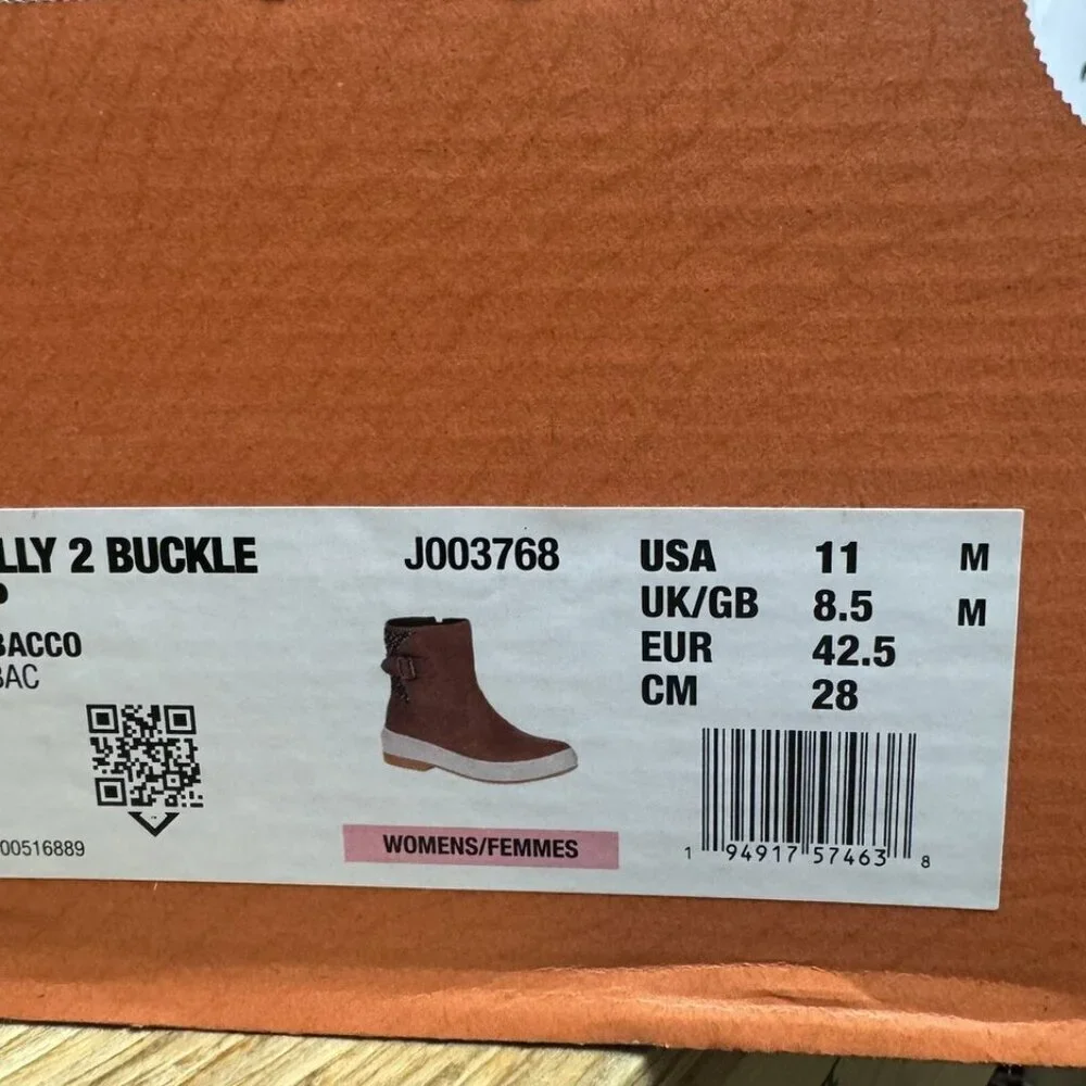 Merrell Womens Holly 2 Buckle Boot Brown Size 11 M